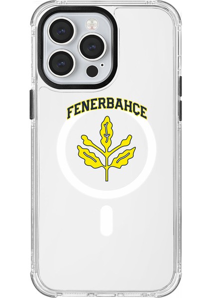 Apple iPhone 14 Pro Max Uyumlu Fenerbahçe Palamut Magsafe Lisanslı Telefon Kılıfı