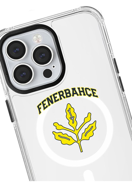Apple iPhone 14 Pro Max Uyumlu Fenerbahçe Palamut Magsafe Lisanslı Telefon Kılıfı