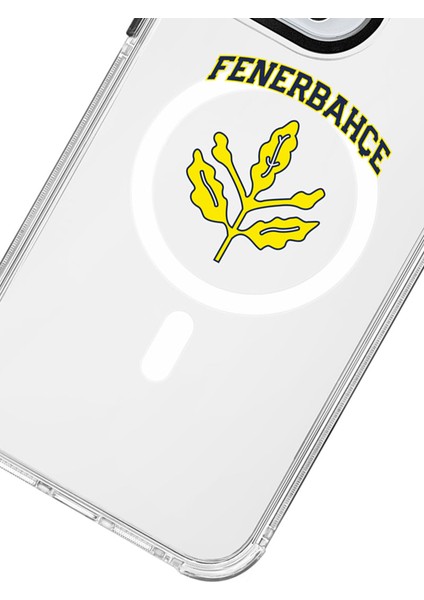 Apple iPhone 14 Pro Max Uyumlu Fenerbahçe Palamut Magsafe Lisanslı Telefon Kılıfı