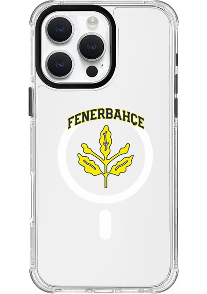Apple iPhone 16 Pro Max Uyumlu Fenerbahçe Palamut Magsafe Lisanslı Telefon Kılıfı