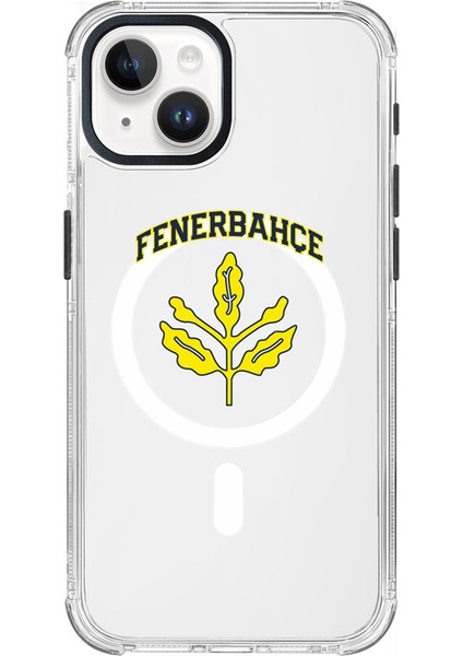 Apple iPhone 15 Uyumlu Fenerbahçe Palamut Magsafe Lisanslı Telefon Kılıfı