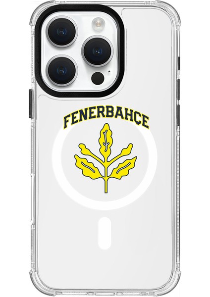 Apple iPhone 16 Pro Uyumlu Fenerbahçe Palamut Magsafe Lisanslı Telefon Kılıfı