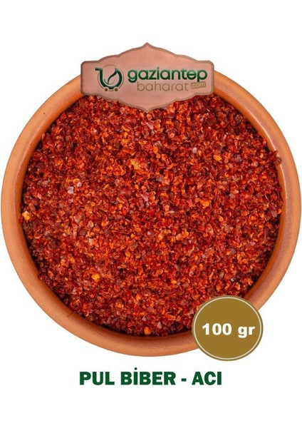 Kırmızı Acı Pul Biber 100 gr – Keskin Acılık ve Zengin Lezzet
