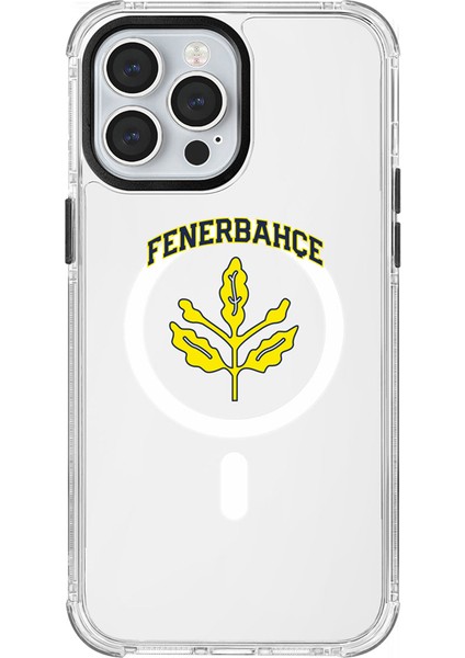 Apple iPhone 13 Pro Max Uyumlu Fenerbahçe Palamut Magsafe Lisanslı Telefon Kılıfı