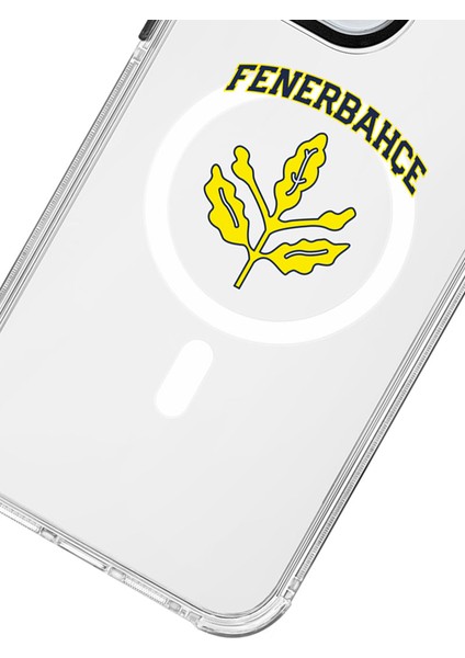 Apple iPhone 13 Pro Max Uyumlu Fenerbahçe Palamut Magsafe Lisanslı Telefon Kılıfı