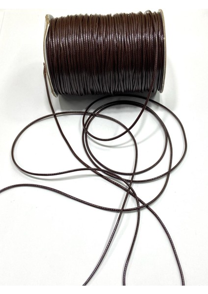 Deri İp / Bileklik İpi / Takı Tasarım İpi / 5 Metre / 1,5 mm /