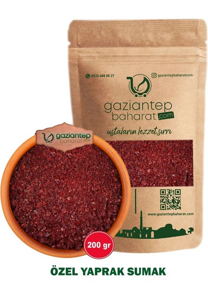 Sumak 200 gr – Doğal ve Taze, Geleneksel Tatlar, Yemeklere Ferah Lezzet