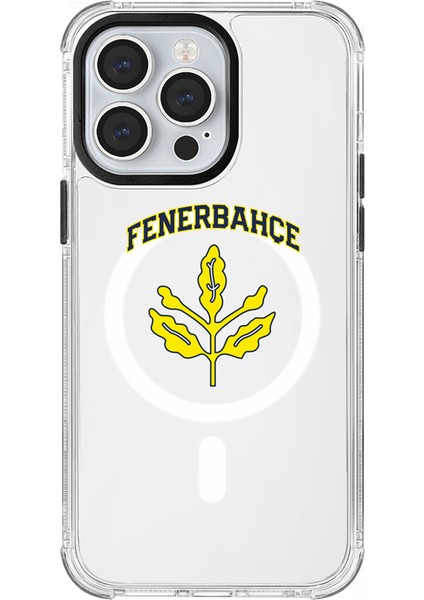 Apple iPhone 13 Pro Uyumlu Fenerbahçe Palamut Magsafe Lisanslı Telefon Kılıfı