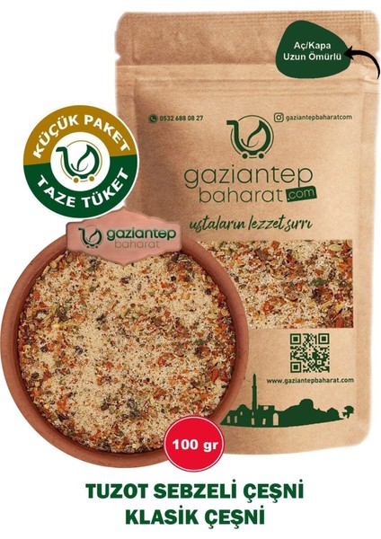 Tuzot Klasik Çeşni 100 gr - Doğal Lezzet ve Şifa Kaynağı fiyatları