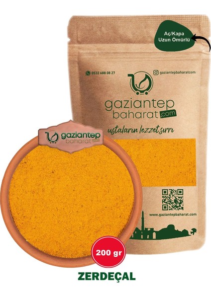 Zerdeçal Toz 200 gr