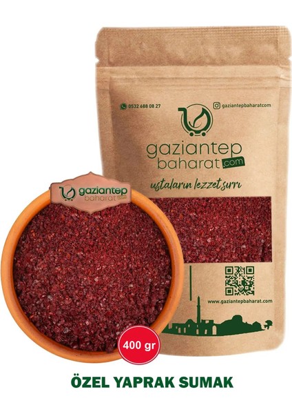 Sumak 400 gr – Doğal ve Taze, Geleneksel Baharat, Yemeklere Ferah Lezzet