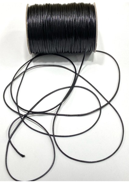 Deri İp / Bileklik İpi / Takı Tasarım İpi / 5 Metre / 1,5 mm /