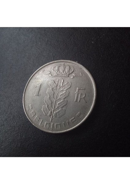 39963680E9C0C33F5F 1964 Belçika 1frank Ççt+ Hatalı Eski Yabancı Madeni Para