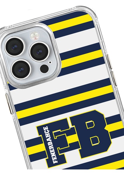 Apple iPhone 14 Pro Max Uyumlu Fenerbahçe Kolej Çizgili Lisanslı Telefon Kılıfı fiyatları
