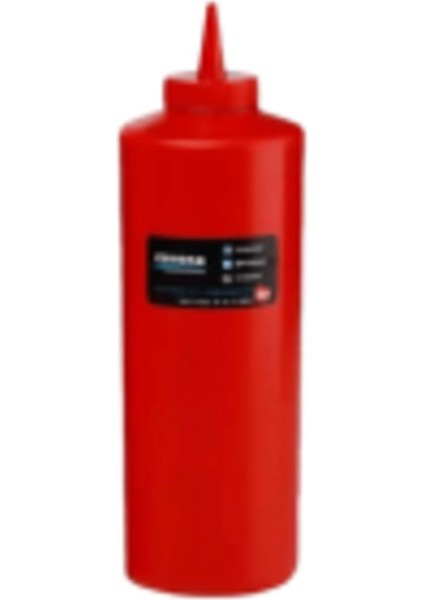 Kırmızı Sos Şişesi 950 ml, pratik ve lezzetli kullanım için mükemmel seçim