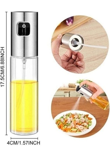 Çok amaçlı 300 ml cam sprey şişe, renkli, kullanım kolaylığı sağlar