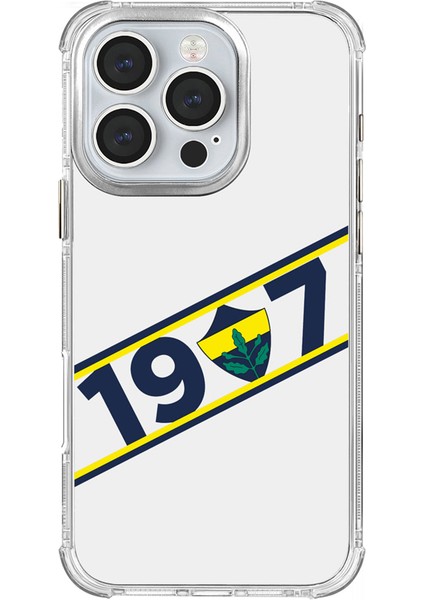 Apple iPhone 16 Pro Uyumlu Fenerbahçe 1907 Kuşak Lisanslı Telefon Kılıfı