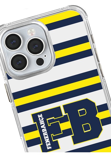 Apple iPhone 16 Pro Max Uyumlu Fenerbahçe Kolej Çizgili Lisanslı Telefon Kılıfı fiyatları