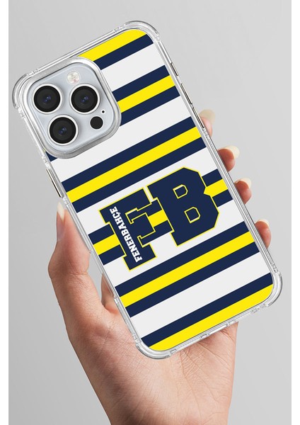 Apple iPhone 16 Pro Max Uyumlu Fenerbahçe Kolej Çizgili Lisanslı Telefon Kılıfı fırsatları