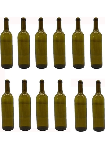 750cc Yeşil Cam Şişe, 35'li Set, Mantar Kapaklı, Şarap ve Yağ İçin fiyatları