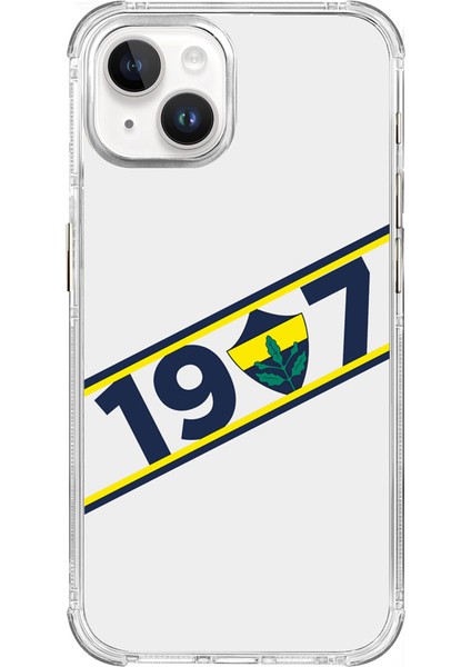 Apple iPhone 15 Pro Uyumlu Fenerbahçe 1907 Kuşak Lisanslı Telefon Kılıfı