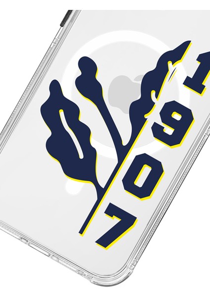 Apple iPhone 15 Uyumlu Fenerbahçe 1907 Palamut Magsafe Lisanslı Telefon Kılıfı modelleri