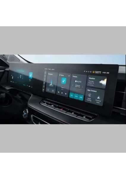 Mg Hs Yeni 12.3 Inç Dijital Gösterge ve Navigasyon Uyumlu Nano Ekran Koruyucu 2024