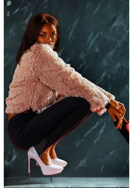 Kadın Moda Özel Tasarım Platform Ayakkabı Şık ve Zarif Abiye Ayakkabı modelleri