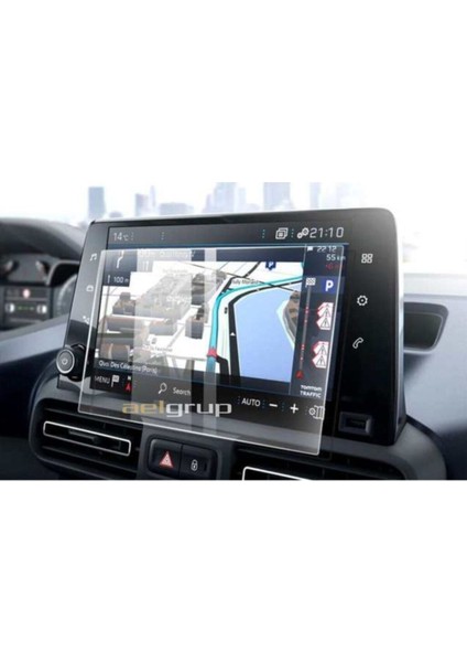 Peugeot Rifter Navigasyon Ekran Koruyucu 9h Nano Glass