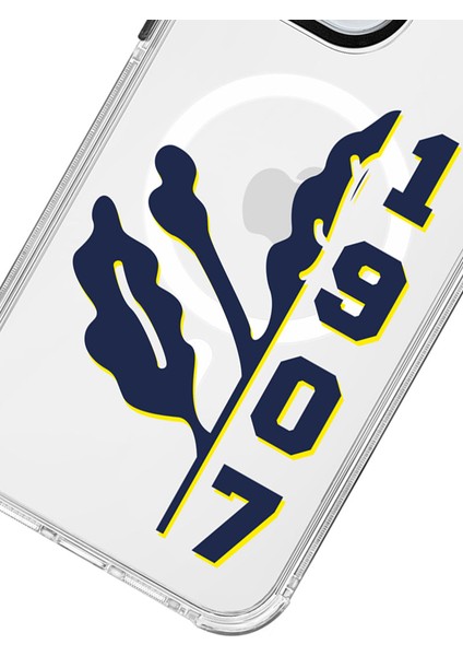 Apple iPhone 13 Pro Max Uyumlu Fenerbahçe 1907 Palamut Magsafe Lisanslı Telefon Kılıfı modelleri