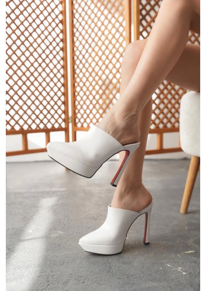 Kadın Moda Ince Topuklu Platform Terlik Şık Ve Zarif Abiye Ayakkabı fiyatları