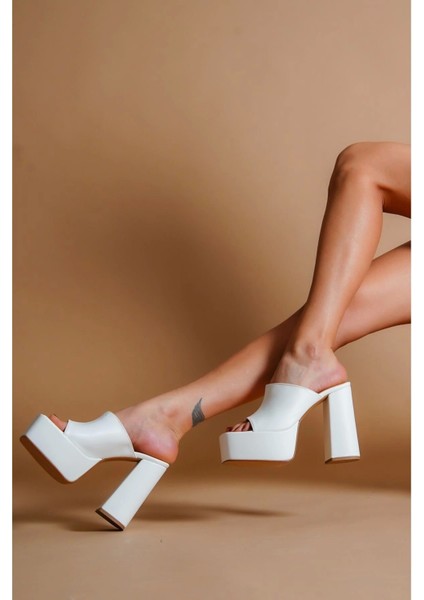 Kadın Moda Yüksek Platform Kalın Topuklu Ayakkabı Şık ve Zarif Abiye Ayakkabı fiyatları