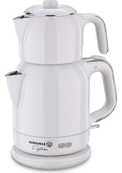 Çaytema Elekt. Çaydanlık Vanilya/krom 1.7 Lt A331-08