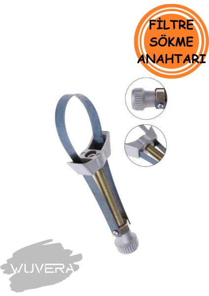 Filtre Sökmek Için Metal Anahtar - Kolay ve Güvenli Filtre Değişimi