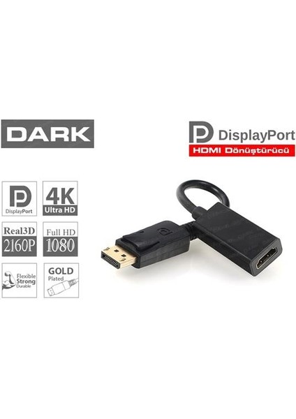 Dk-Hd-Adpxhdmıv2 Dısplay To Hdmı Çevirici Adaptör
