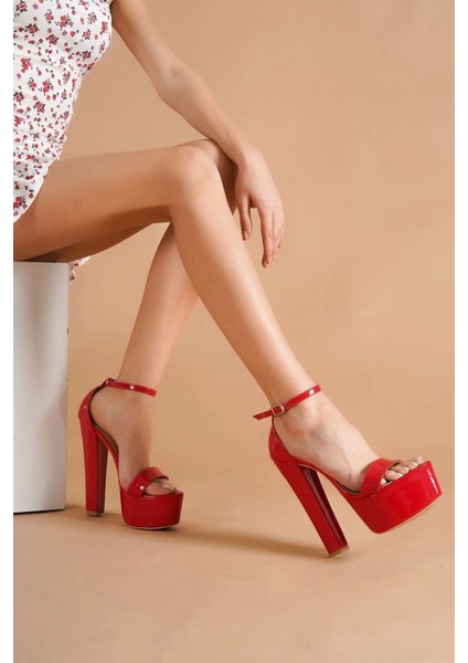 Kadın Moda Yüksek Topuklu Ayakkabı Şık ve Zarif Abiye Ayakkabı