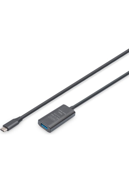 Dıgıtus Active Usb-C Extension Cable, 5m 5g, USB 3.2 Gen1, Usb-C - Usb-A (M/f)