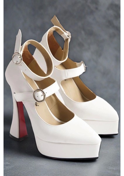 Kadın Moda Baret Detaylı Özel Tasarım Platform Ayakkabı Şık ve Zarif Abiye Ayakkabı fiyatları