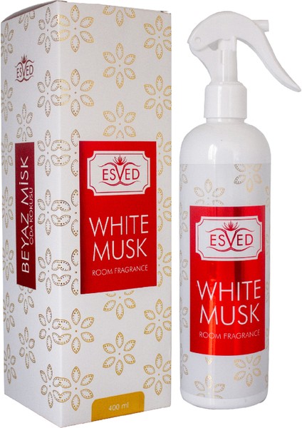 Beyaz Misk & White Musk Oda ve Kumaş Spreyi Seccade Spreyi Oda Kokusu Koku 400 ml