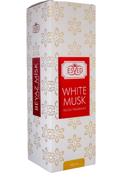 Beyaz Misk & White Musk Oda ve Kumaş Spreyi Seccade Spreyi Oda Kokusu Koku 400 ml