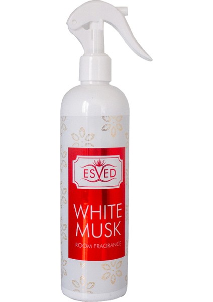 Beyaz Misk & White Musk Oda ve Kumaş Spreyi Seccade Spreyi Oda Kokusu Koku 400 ml