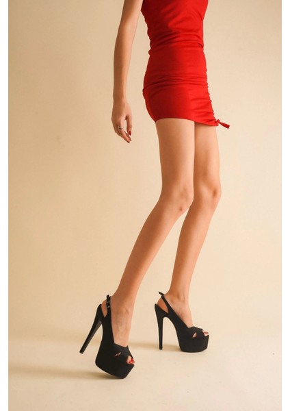 Kadın Moda Ince Yüksek Topuklu Ayakkabı Şık ve Zarif Abiye Ayakkabı