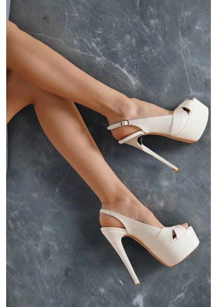 Kadın Moda Ince Yüksek Topuklu Ayakkabı Şık ve Zarif Abiye Ayakkabı