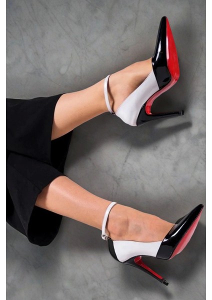 Kadın Moda Ince Topuklu Baretli Ayakkabı Stiletto Şık ve Zarif Abiye Ayakkabı fiyatları