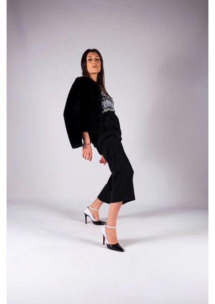 Kadın Moda Ince Topuklu Baretli Ayakkabı Stiletto Şık ve Zarif Abiye Ayakkabı modelleri