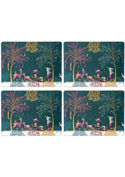 Woodland Tales Büyük Amerikan Servisleri, 4'lü Set