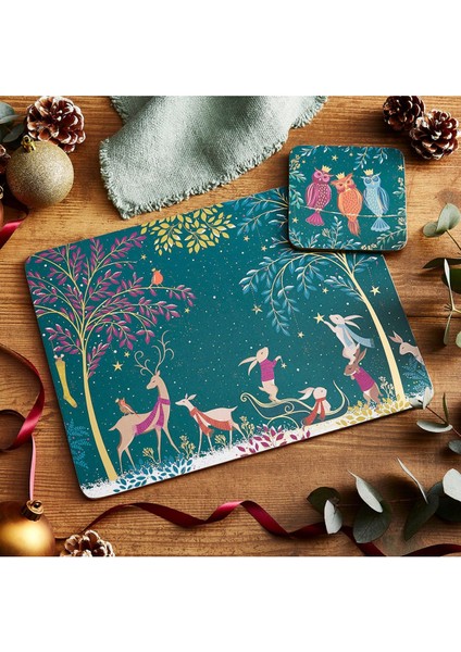 Woodland Tales Büyük Amerikan Servisleri, 4'lü Set modelleri