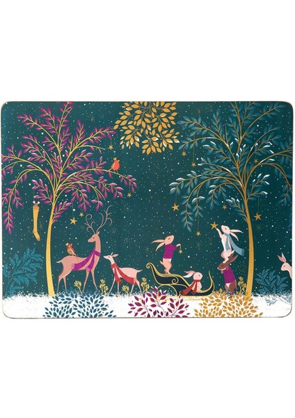 Woodland Tales Büyük Amerikan Servisleri, 4'lü Set fırsatları