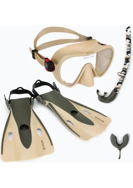 Nabul Yetişkin Şnorkelli Yüzme ve Dalış Seti