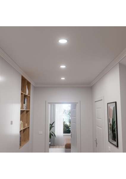 Essentials Ampul, 4 Akıllı Rgbw Gömme LED Lamba - Mat Üstten Dişli